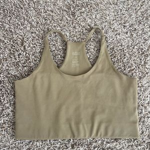 Girlfriend collective Cleo halter bra